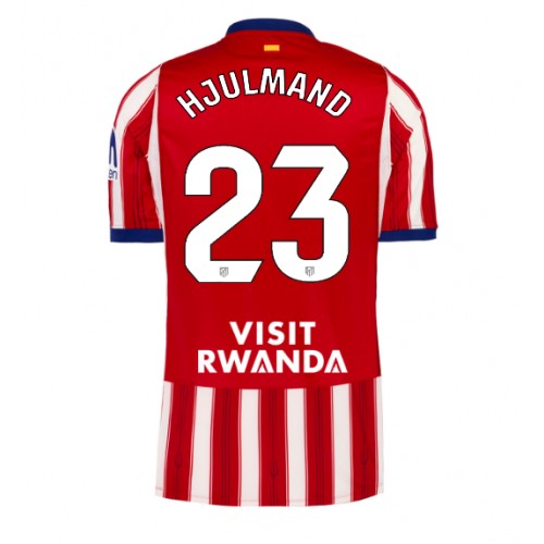Atletico Madrid Morten Hjulmand #23 Hjemmebanetrøje 2026-27 Kortærmet